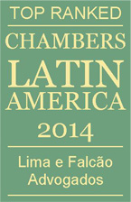 Top Ranked Chambers Latin America 2014 - Lima e Falção Advogados
